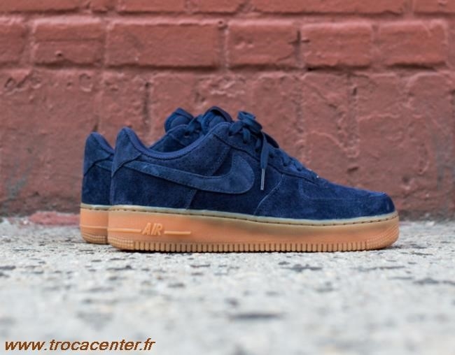 nike air force 1 bleu marine femme