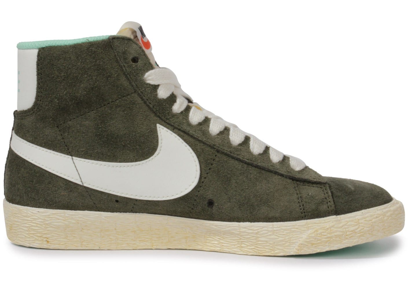 nike blazer high femme brun